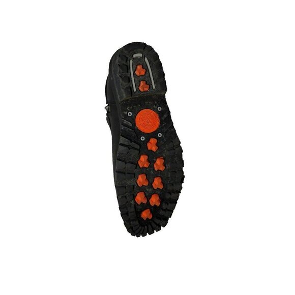 Milwaukee‎ Leather Women's 14" Full Lacing Classic Harness Boots Size 7.5-Black - Picture 5 of 6